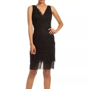 Trina Turk Dresses | Black Lace Sheath